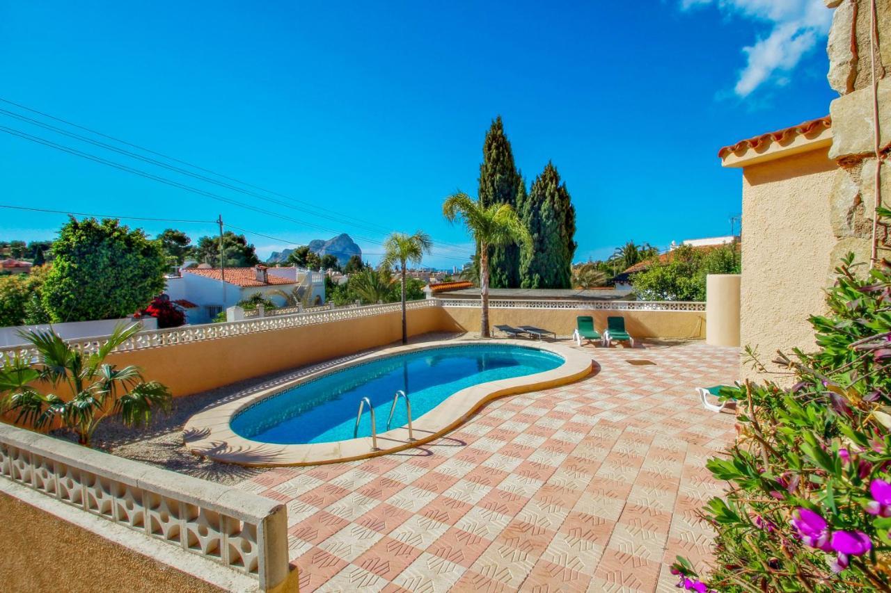 Cometa-86 - Villa With Private Pool Close To The Beach In Calpe Empedrola Zewnętrze zdjęcie