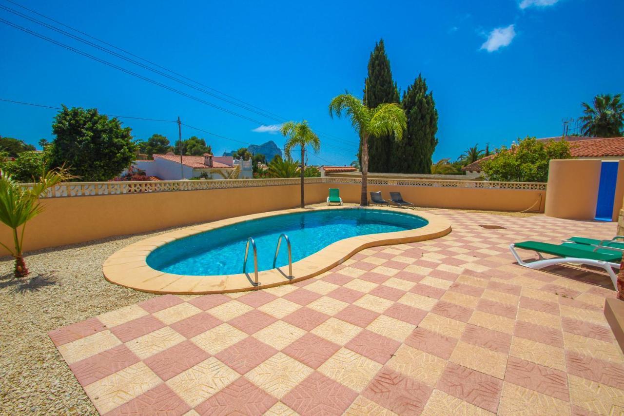 Cometa-86 - Villa With Private Pool Close To The Beach In Calpe Empedrola Zewnętrze zdjęcie